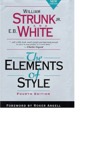 The Elements of style