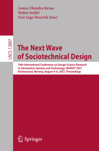 The Next Wave of Sociotechnical Design (Information Systems and Applications, incl. Internet/Web, and HCI)