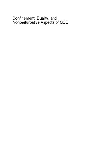 Confinement, Duality, and Non-Perturbative Aspects of QCD