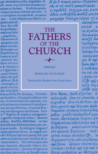 Homilies on Judges (Fathers of the Church Patristic Series)