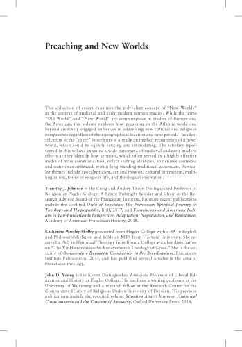Preaching and New Worlds. Sermons as Mirrors of Realms Near and Far