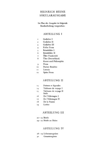 Heinrich Heine Säkularausgabe: BAND 17 De l'Allemagne II
