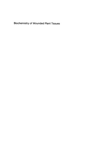 Biochemistry of wounded plant tissues