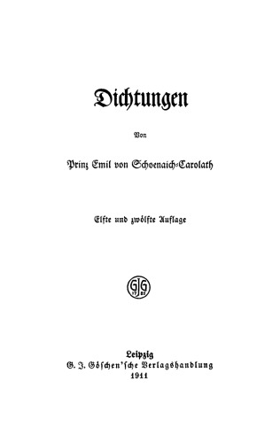 Dichtungen