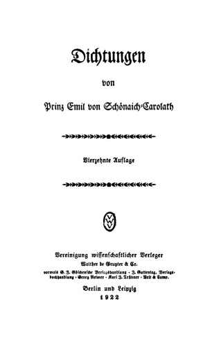 Dichtungen