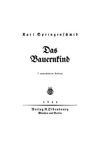 Das Bauernkind