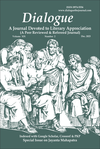 Dialogue: A Journal Devoted to Literary Appreciation Dialogue: A Journal Devoted to Literary Appreciation