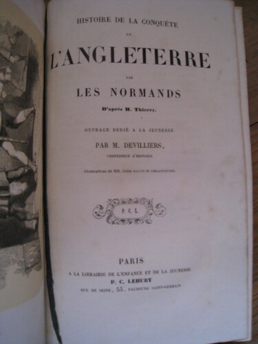 Histoire de la conquête de l'Angleterre par les Normands