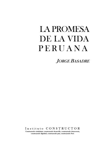 La promesa de la vida peruana