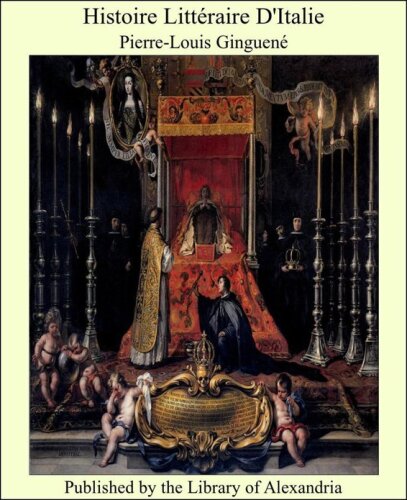 Histoire littéraire d'Italie, tome 3